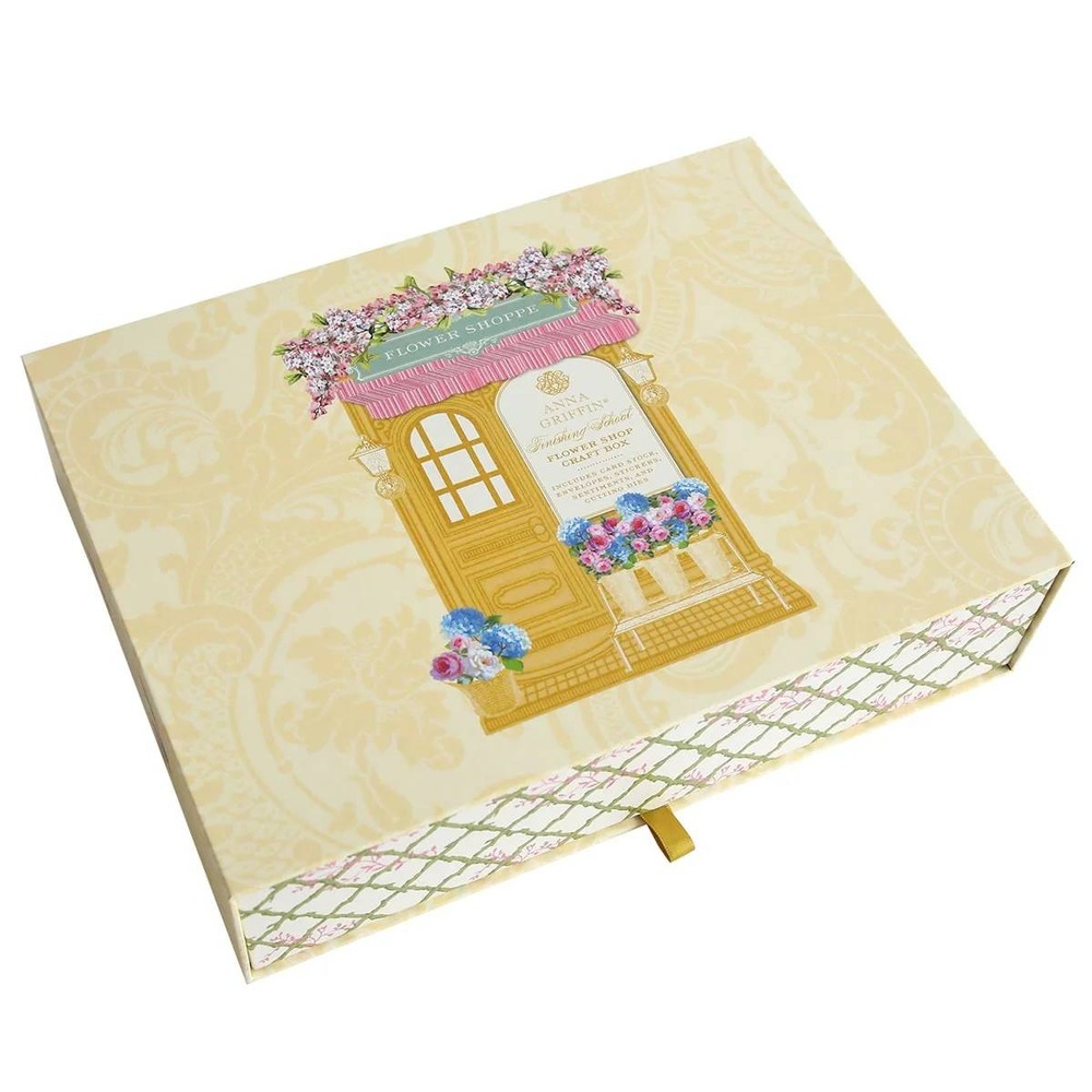 Anna Griffin  FLOWER SHOP Easel Finishing School Card Kit - Brand New!  (#0277)